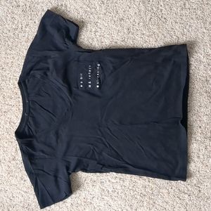H&M Medium Black Pocket Graphic Tee